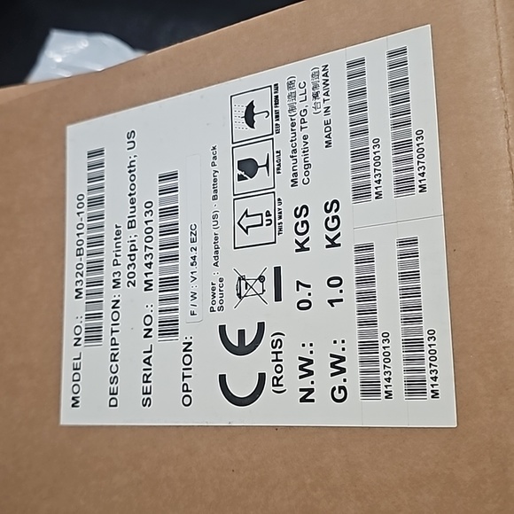 Cognitive M3 Printer (label printer) - Picture 9 of 9